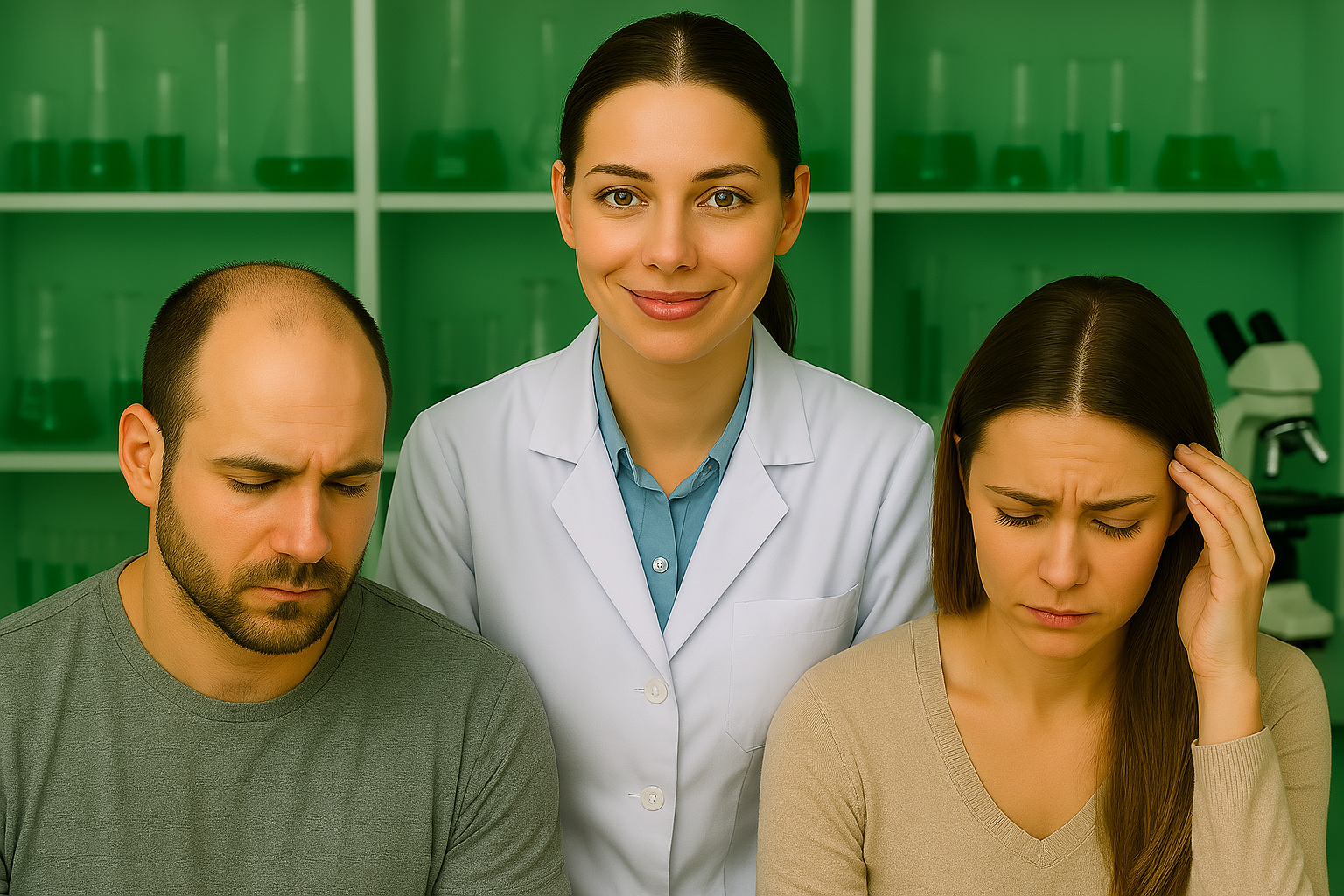 Un approccio scientifico alla caduta dei capelli: risposte personalizzate per uomo e donna